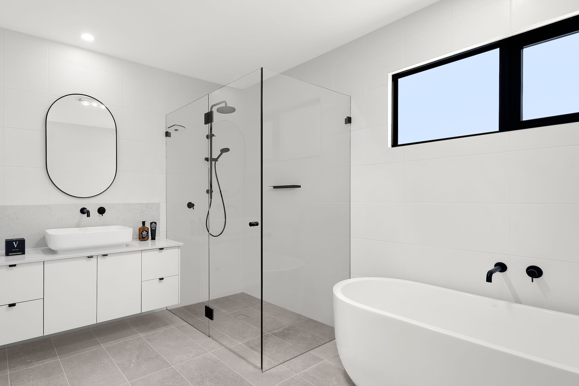 Luxury hotel bathroom project