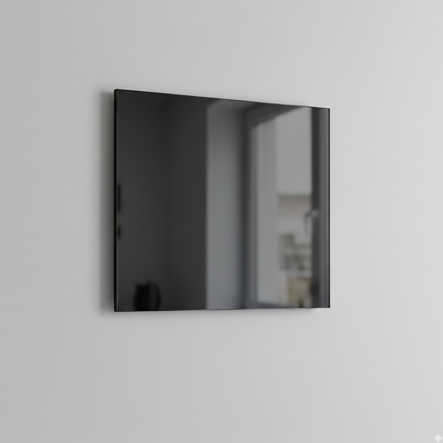 Smoked mirror finish swatch